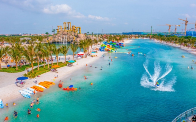 Tổ hợp biển hồ tạo sóng Royal Wave Park xác lập kỷ lục thế giới